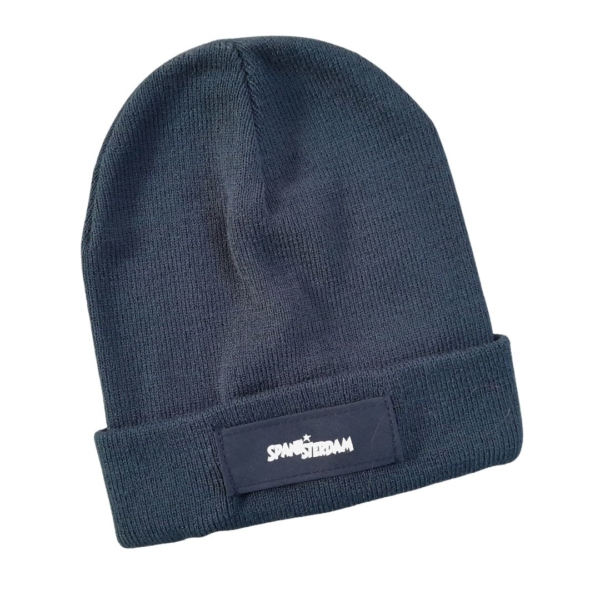 Donkerblauwe Spanksterdam Beanie